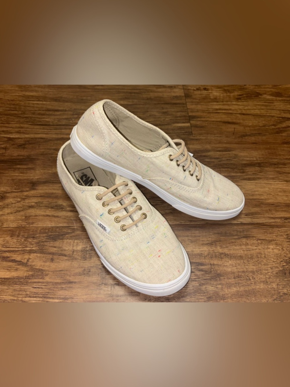 Vans Sneakers Size 7 Beige
